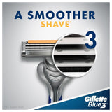 GETIT.QA- Qatar’s Best Online Shopping Website offers GILLETTE BLUE3 MENÂ€™S DISPOSABLE RAZORS 6 PCS at the lowest price in Qatar. Free Shipping & COD Available!