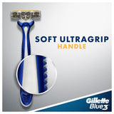 GETIT.QA- Qatar’s Best Online Shopping Website offers GILLETTE BLUE3 MENÂ€™S DISPOSABLE RAZORS 6 PCS at the lowest price in Qatar. Free Shipping & COD Available!