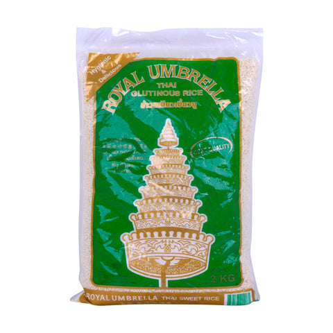 GETIT.QA- Qatar’s Best Online Shopping Website offers ROYAL UMBRELLA THAI GLUTINOUS RICE 2 KG
 at the lowest price in Qatar. Free Shipping & COD Available!