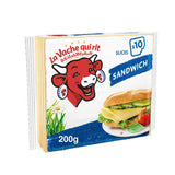 GETIT.QA- Qatar’s Best Online Shopping Website offers LA VACHE QUI RIT SANDWICH CHEESE SLICES 10 SLICES 200 G at the lowest price in Qatar. Free Shipping & COD Available!