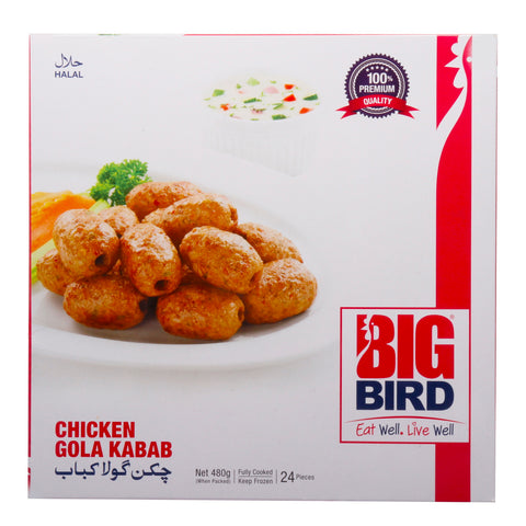GETIT.QA- Qatar’s Best Online Shopping Website offers BIG BIRD CHICKEN GOLA KABAB 480 G at the lowest price in Qatar. Free Shipping & COD Available!