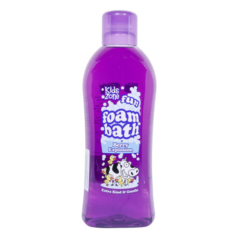 GETIT.QA- Qatar’s Best Online Shopping Website offers KIDS ZONE FUN FOAM BATH BERRY EXPLOSION 1 LITRE at the lowest price in Qatar. Free Shipping & COD Available!