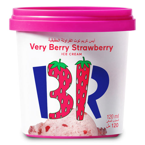 GETIT.QA- Qatar’s Best Online Shopping Website offers BASKIN ROBBINS VERY BERRY STRAWBERRY ICE CREAM 120 ML at the lowest price in Qatar. Free Shipping & COD Available!