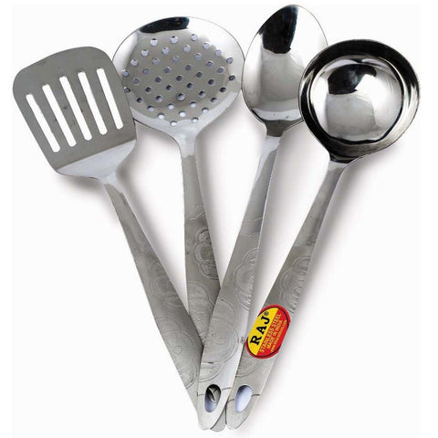 GETIT.QA- Qatar’s Best Online Shopping Website offers RAJ STAINLESS STEEL CUTLERY SET 4 PCS at the lowest price in Qatar. Free Shipping & COD Available!