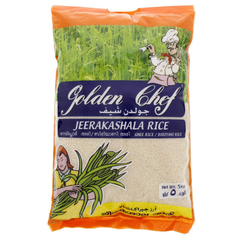 GETIT.QA- Qatar’s Best Online Shopping Website offers GOLDEN CHEF JEERAKASHALA RICE 5KG at the lowest price in Qatar. Free Shipping & COD Available!