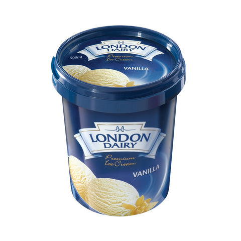 GETIT.QA- Qatar’s Best Online Shopping Website offers LONDON DAIRY VANILLA ICE CREAM 500 ML at the lowest price in Qatar. Free Shipping & COD Available!