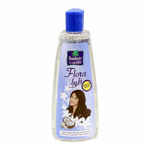 GETIT.QA- Qatar’s Best Online Shopping Website offers PARACHUTE FLORA JASMINE HAIR OIL 2 X 300 ML at the lowest price in Qatar. Free Shipping & COD Available!