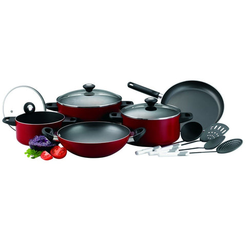 GETIT.QA- Qatar’s Best Online Shopping Website offers PRESTIGE NON STICK COOKWARE SET 12PCS at the lowest price in Qatar. Free Shipping & COD Available!