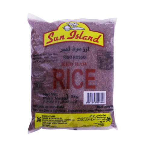 GETIT.QA- Qatar’s Best Online Shopping Website offers SUN ISLAND RED RAW RICE 5 KG
 at the lowest price in Qatar. Free Shipping & COD Available!