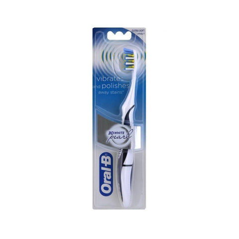 GETIT.QA- Qatar’s Best Online Shopping Website offers ORAL B TOOTHBRUSH 3D WHITE PEARL EXTRA SOFT 1PC at the lowest price in Qatar. Free Shipping & COD Available!