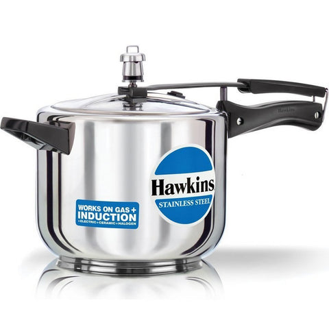 GETIT.QA- Qatar’s Best Online Shopping Website offers HAWKINS STAINLESS STEEL PRESSURE COOKER 5LTR at the lowest price in Qatar. Free Shipping & COD Available!