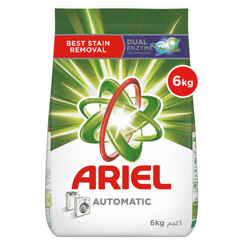 GETIT.QA- Qatar’s Best Online Shopping Website offers ARIEL AUTOMATIC POWDER LAUNDRY DETERGENT ORIGINAL SCENT 6 KG
 at the lowest price in Qatar. Free Shipping & COD Available!