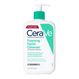 GETIT.QA- Qatar’s Best Online Shopping Website offers CeraVe Foaming Facial Cleanser For Normal to Oily Skin 473 ml at the lowest price in Qatar. Free Shipping & COD Available!