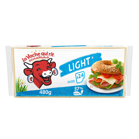 GETIT.QA- Qatar’s Best Online Shopping Website offers LA VACHE QUI RIT LIGHT CHEESE SLICES 24 SLICES 480 G at the lowest price in Qatar. Free Shipping & COD Available!