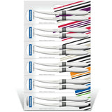 GETIT.QA- Qatar’s Best Online Shopping Website offers TRAMONTINA COR&COR TOMATO KNIFE TR23462 3INCH ASSORTED 2PCS at the lowest price in Qatar. Free Shipping & COD Available!