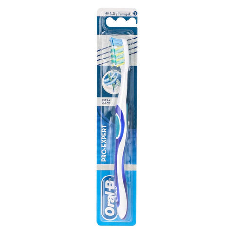 GETIT.QA- Qatar’s Best Online Shopping Website offers ORAL-B PRO-EXPERT EXTRA CLEAN SOFT MANUAL TOOTHBRUSH ASSORTED COLOR 1 PC at the lowest price in Qatar. Free Shipping & COD Available!