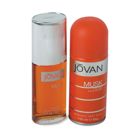 GETIT.QA- Qatar’s Best Online Shopping Website offers JOVAN MUSK EDT(M)88M+DEO150ML at the lowest price in Qatar. Free Shipping & COD Available!