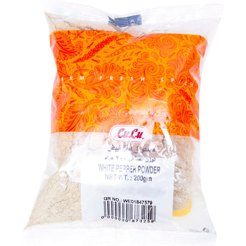 GETIT.QA- Qatar’s Best Online Shopping Website offers LULU WHITE PEPPER POWDER 200 G at the lowest price in Qatar. Free Shipping & COD Available!