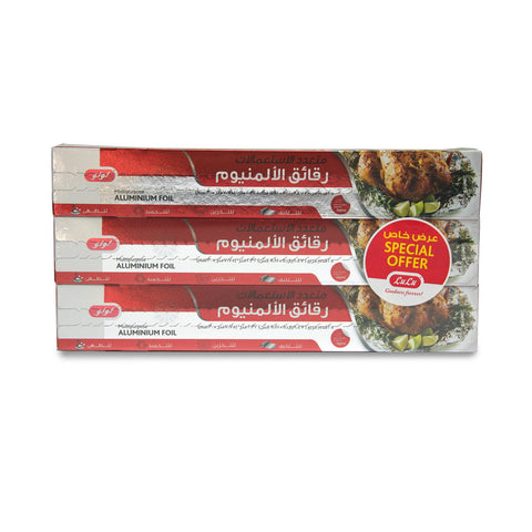 GETIT.QA- Qatar’s Best Online Shopping Website offers LULU MULTIPURPOSE ALUMINIUM FOIL 25SQ.FT X 3PCS at the lowest price in Qatar. Free Shipping & COD Available!