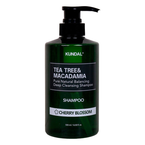 GETIT.QA- Qatar’s Best Online Shopping Website offers Kundal Tea Tree & Macadamia Shampoo Cherry Blossom 550 ml at the lowest price in Qatar. Free Shipping & COD Available!