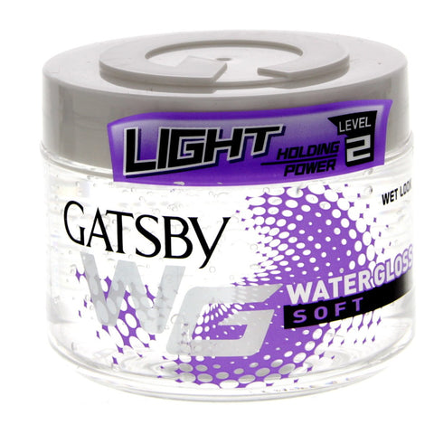 GETIT.QA- Qatar’s Best Online Shopping Website offers GATSBY WATER GLOSS HAIR GEL WHITE 300 G at the lowest price in Qatar. Free Shipping & COD Available!