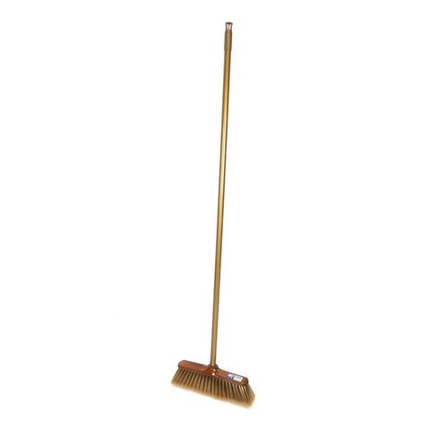 GETIT.QA- Qatar’s Best Online Shopping Website offers MR.BRUSH 125.10 REG GOLDEN SOFT BROOM WITH LONG STICK-- ASSORTED COLORS at the lowest price in Qatar. Free Shipping & COD Available!