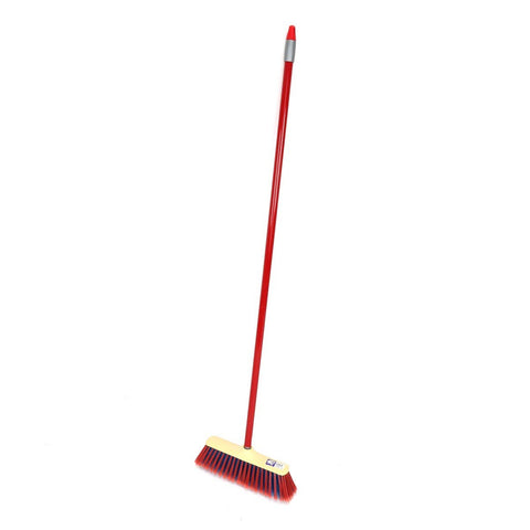 GETIT.QA- Qatar’s Best Online Shopping Website offers MR.BRUSH 290.12 EXPORT SOFT BROOM WITH LONG STICK-- ASSORTED COLORS at the lowest price in Qatar. Free Shipping & COD Available!