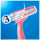 GETIT.QA- Qatar’s Best Online Shopping Website offers GILLETTE SIMPLY VENUS-- 3 PLUS DISPOSABLE RAZOR-- 4 PCS at the lowest price in Qatar. Free Shipping & COD Available!