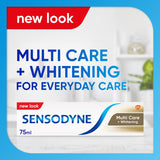 GETIT.QA- Qatar’s Best Online Shopping Website offers SENSODYNE TOOTHPASTE MULTI CARE PLUS WHITENING 50 ML at the lowest price in Qatar. Free Shipping & COD Available!