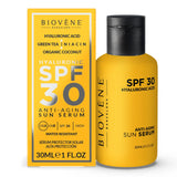 GETIT.QA- Qatar’s Best Online Shopping Website offers Biovene Barcelona Hyaluronic SPF 30 Anti Aging Sun Serum 30 ml at the lowest price in Qatar. Free Shipping & COD Available!