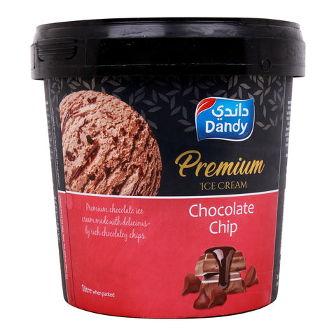 GETIT.QA- Qatar’s Best Online Shopping Website offers DANDY PREMIUM CHOCOLATE CHIP ICE CREAM 1 LITRE at the lowest price in Qatar. Free Shipping & COD Available!