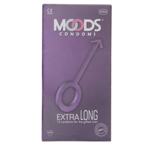 GETIT.QA- Qatar’s Best Online Shopping Website offers MOODS CONDOMS EXTRA LONG-- 12 PCS at the lowest price in Qatar. Free Shipping & COD Available!