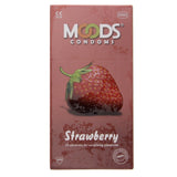 GETIT.QA- Qatar’s Best Online Shopping Website offers MOODS STRAWBERRY FLAVOURED CONDOMS 12 PCS at the lowest price in Qatar. Free Shipping & COD Available!