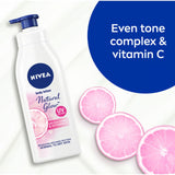 GETIT.QA- Qatar’s Best Online Shopping Website offers Nivea Body Lotion Natural Glow UV Filter Value Pack 2 x 400 ml at the lowest price in Qatar. Free Shipping & COD Available!