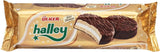 GETIT.QA- Qatar’s Best Online Shopping Website offers ULKER HALLEY CAKE CHOCOLATE COATED SANDWICH BISCUIT 30 G at the lowest price in Qatar. Free Shipping & COD Available!