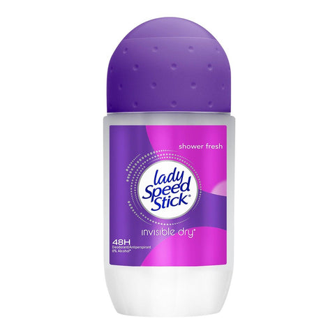 GETIT.QA- Qatar’s Best Online Shopping Website offers MENNEN LADY SPEED STICK ROLL ON INVISIBLE DRY SHOWER FRESH 50 ML at the lowest price in Qatar. Free Shipping & COD Available!