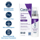 GETIT.QA- Qatar’s Best Online Shopping Website offers CeraVe Skin Renewing Day Cream with Sunscreen SPF30 50 g at the lowest price in Qatar. Free Shipping & COD Available!