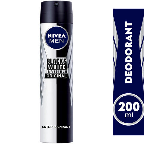 GETIT.QA- Qatar’s Best Online Shopping Website offers NIVEA MEN BLACK & WHITE INVISIBLE DEODORANT 200 ML at the lowest price in Qatar. Free Shipping & COD Available!