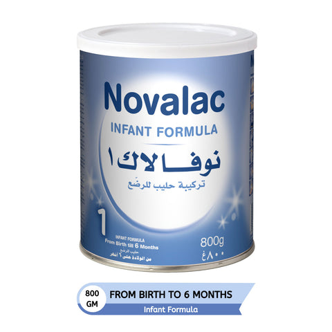 GETIT.QA- Qatar’s Best Online Shopping Website offers NOVALAC BABY MILK 1 800G 0-6M at the lowest price in Qatar. Free Shipping & COD Available!