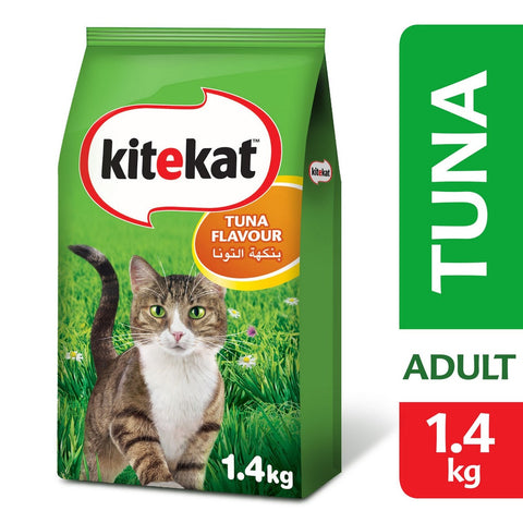 GETIT.QA- Qatar’s Best Online Shopping Website offers KITEKAT TUNA DRY CAT FOOD 1.4 KG at the lowest price in Qatar. Free Shipping & COD Available!