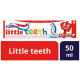 GETIT.QA- Qatar’s Best Online Shopping Website offers AQUAFRESH LITTLE TEETH TOOTHPASTE 50 ML at the lowest price in Qatar. Free Shipping & COD Available!