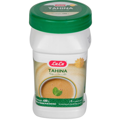 GETIT.QA- Qatar’s Best Online Shopping Website offers LULU TAHINA 400G at the lowest price in Qatar. Free Shipping & COD Available!