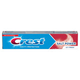 GETIT.QA- Qatar’s Best Online Shopping Website offers CREST ACTIVE FLUORIDE SALT POWER ICY FRESH TOOTHPASTE 125 ML at the lowest price in Qatar. Free Shipping & COD Available!