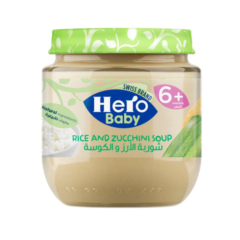 GETIT.QA- Qatar’s Best Online Shopping Website offers HERO BABY RICE ZUCCHINI SOUP 120 G at the lowest price in Qatar. Free Shipping & COD Available!