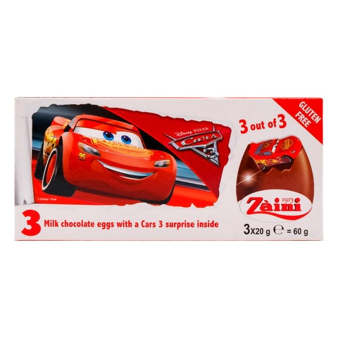 GETIT.QA- Qatar’s Best Online Shopping Website offers ZAINI CARS TOON EGGS 20G 3S at the lowest price in Qatar. Free Shipping & COD Available!