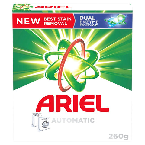 GETIT.QA- Qatar’s Best Online Shopping Website offers ARIEL AUTOMATIC POWDER LAUNDRY DETERGENT ORIGINAL SCENT 260 G
 at the lowest price in Qatar. Free Shipping & COD Available!