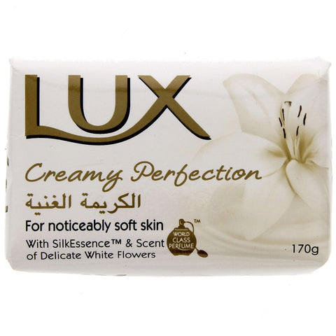 GETIT.QA- Qatar’s Best Online Shopping Website offers LUX SOAP CREAMY PERFECTION 170G at the lowest price in Qatar. Free Shipping & COD Available!