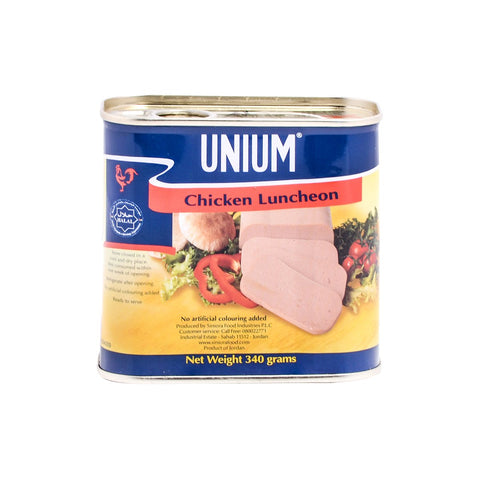 GETIT.QA- Qatar’s Best Online Shopping Website offers UNIUM LUNCHON MEAT CHCKN 340GM at the lowest price in Qatar. Free Shipping & COD Available!