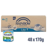GETIT.QA- Qatar’s Best Online Shopping Website offers RAINBOW LITE EVAPORATED MILK 170G at the lowest price in Qatar. Free Shipping & COD Available!
