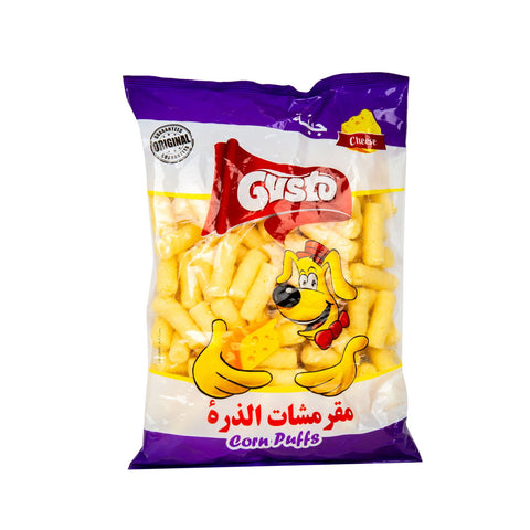 GETIT.QA- Qatar’s Best Online Shopping Website offers GUSTO CHEESE CORN PUFFS 80 G at the lowest price in Qatar. Free Shipping & COD Available!
